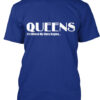 Queens T-Shirt Blue