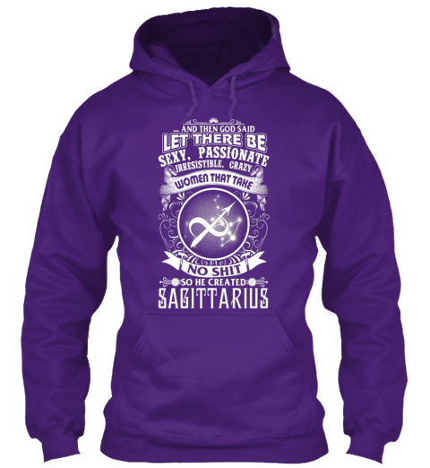 Sexy Passionate Sagittarius Purple